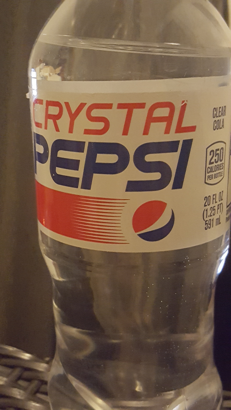 Illustration for article titled Crystal Pepsi